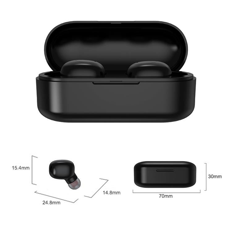 Wireless Sports Bluetooth Earphones - Binaural Stereo Black 9
