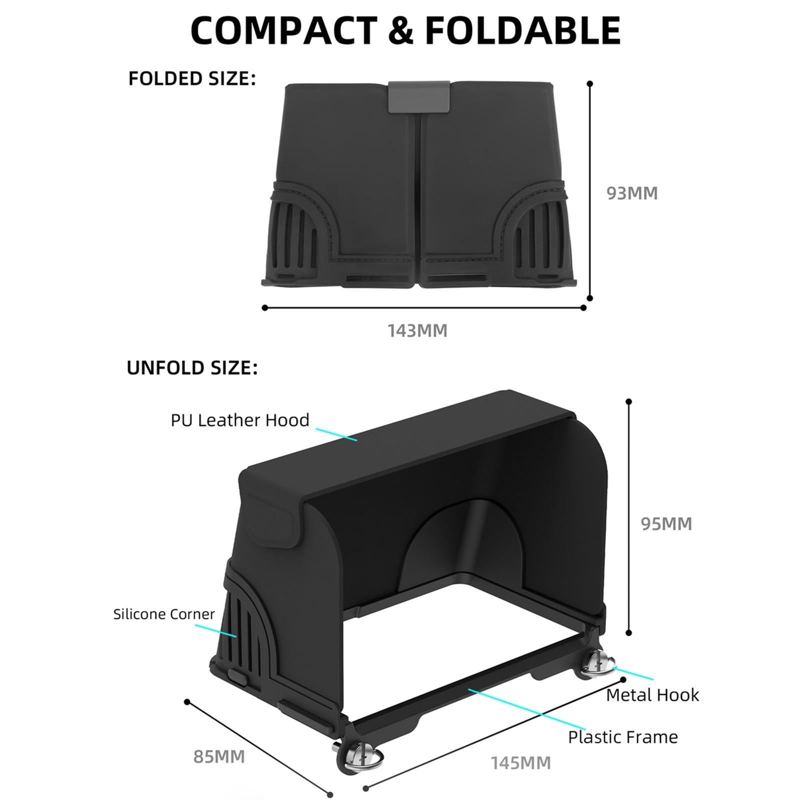 Remote Control Sunshade Hood Cover for Dji Rc Drones 7