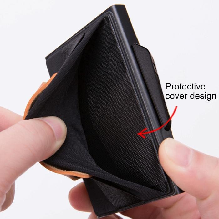 Pop-up Rfid Wallet with Anti-magnetic Protection - Black 13