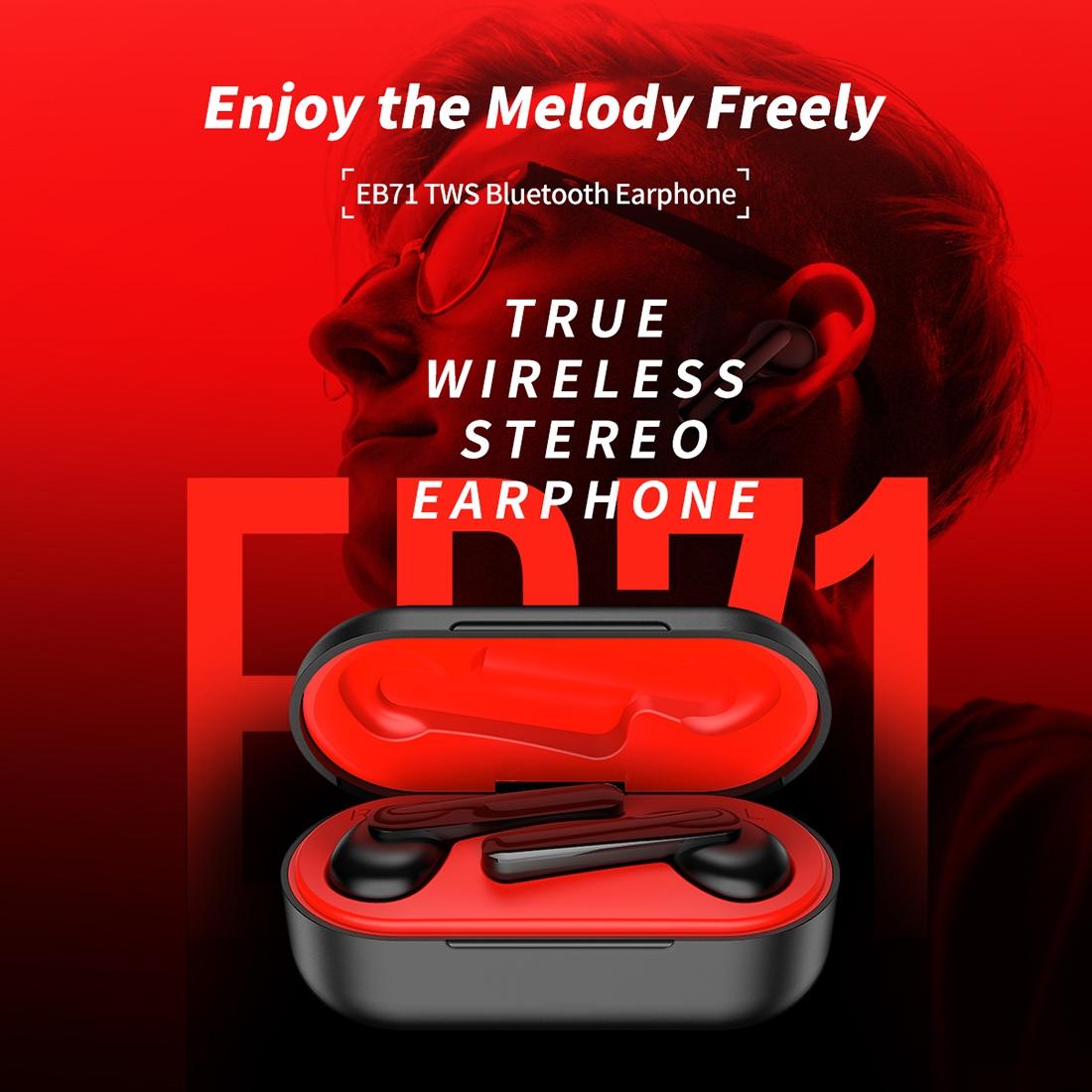 Waterproof Wireless Bluetooth Earphones - Stereo 5.0 - Black 4