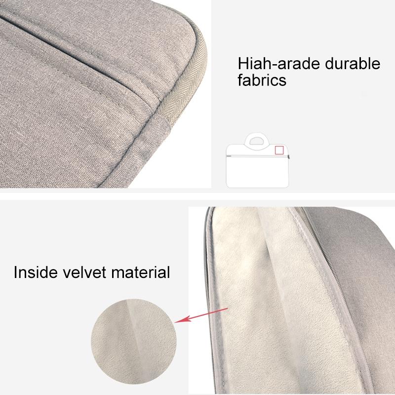 Lightweight Laptop Bag With Durable Zipper For Macbook Samsung Sony Dell Alienware Chuwi Asus Hp - Black 11