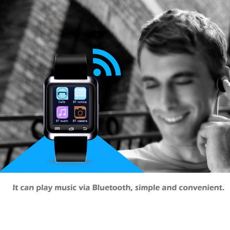 1.5 Inch Lcd Screen For Android Mobile Phone Support Phone Call / Music / Pedometer / Sleep Monitor / Anti-Lost - Black 7