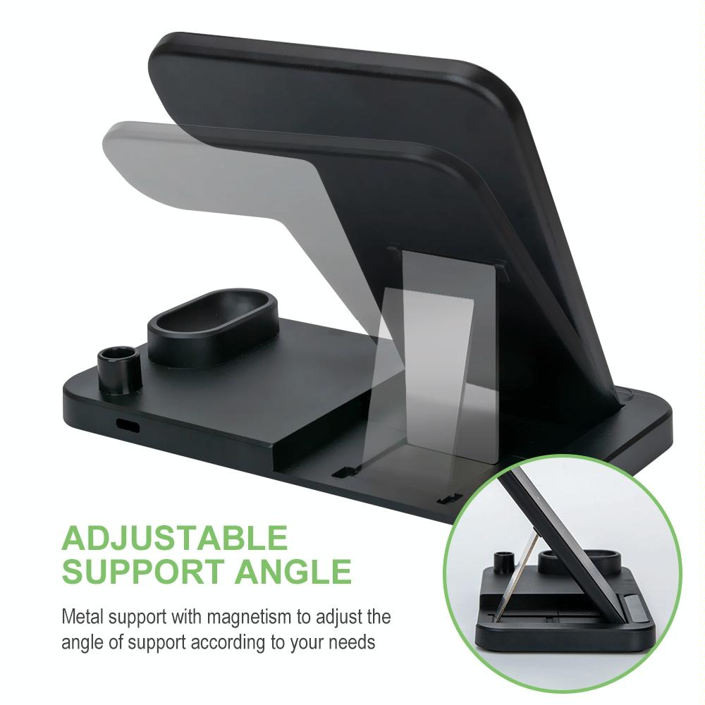 Vertical Wireless Charger With Adjustable Stand 4