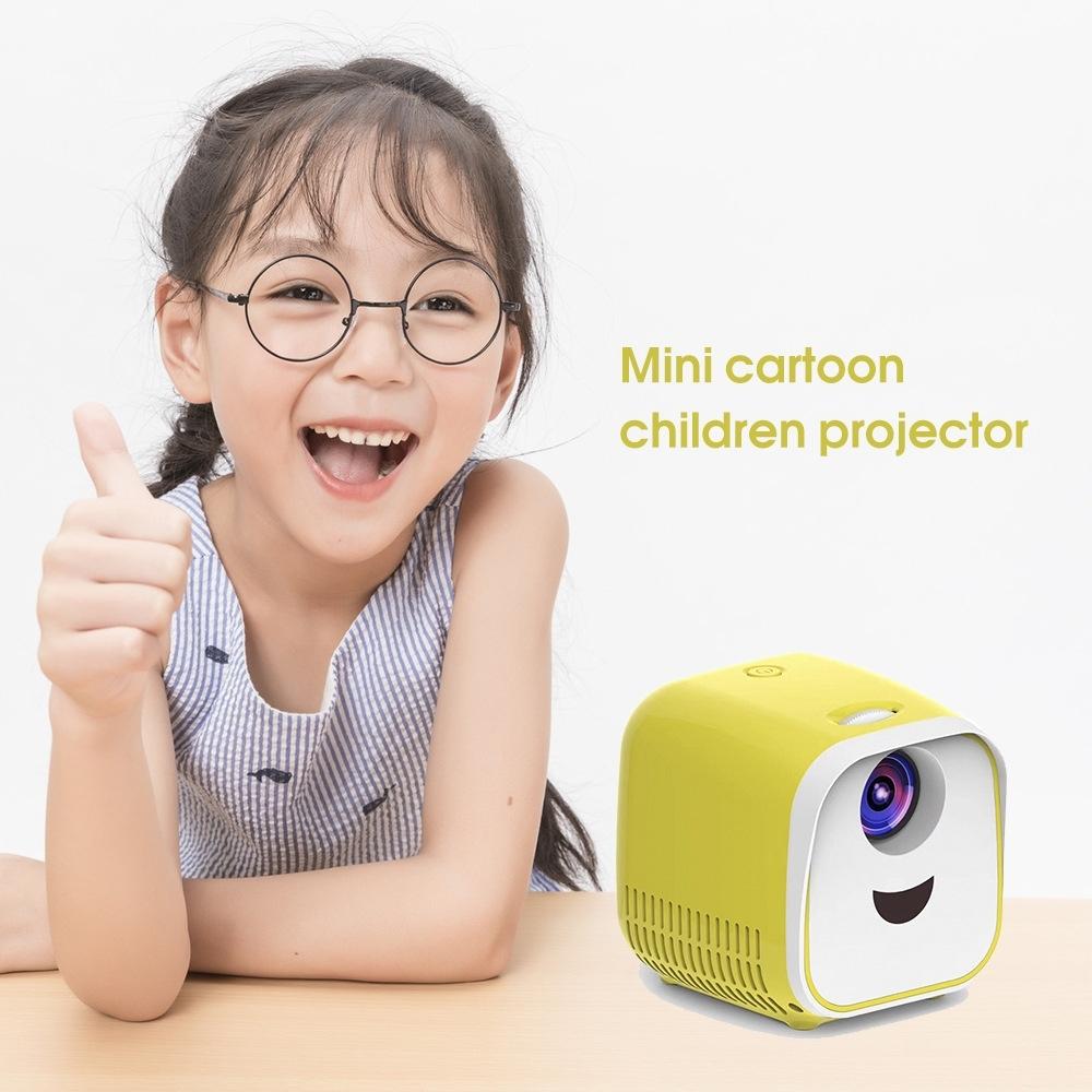 Portable Mini Led Projector With Speaker For Children'S Home Use - Black 6