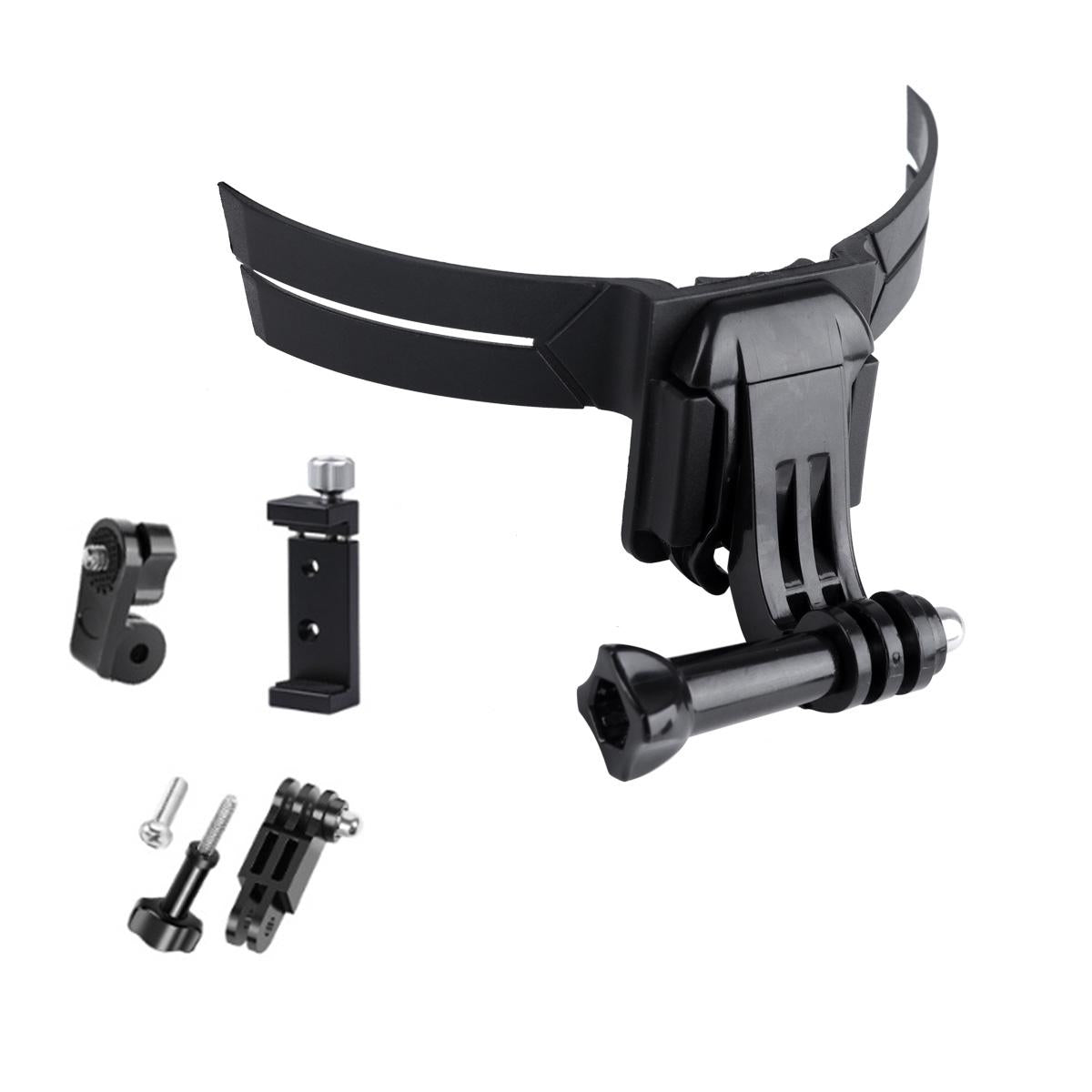 Versatile Action Camera Bundle j Hook Metal Clamp and Adapter 3