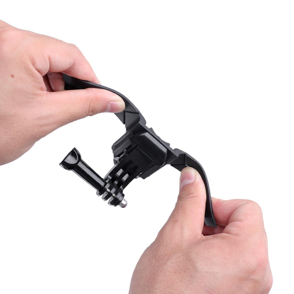 Versatile Action Camera Bundle j Hook Metal Clamp and Adapter 5
