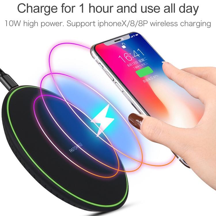10W Fast Wireless Charger For Android & Iphone 6