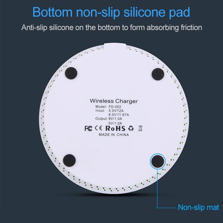10W Fast Wireless Charger For Android & Iphone 8