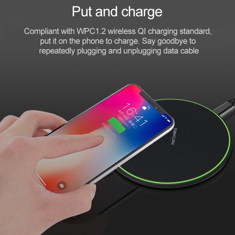 10W Fast Wireless Charger For Android & Iphone 9