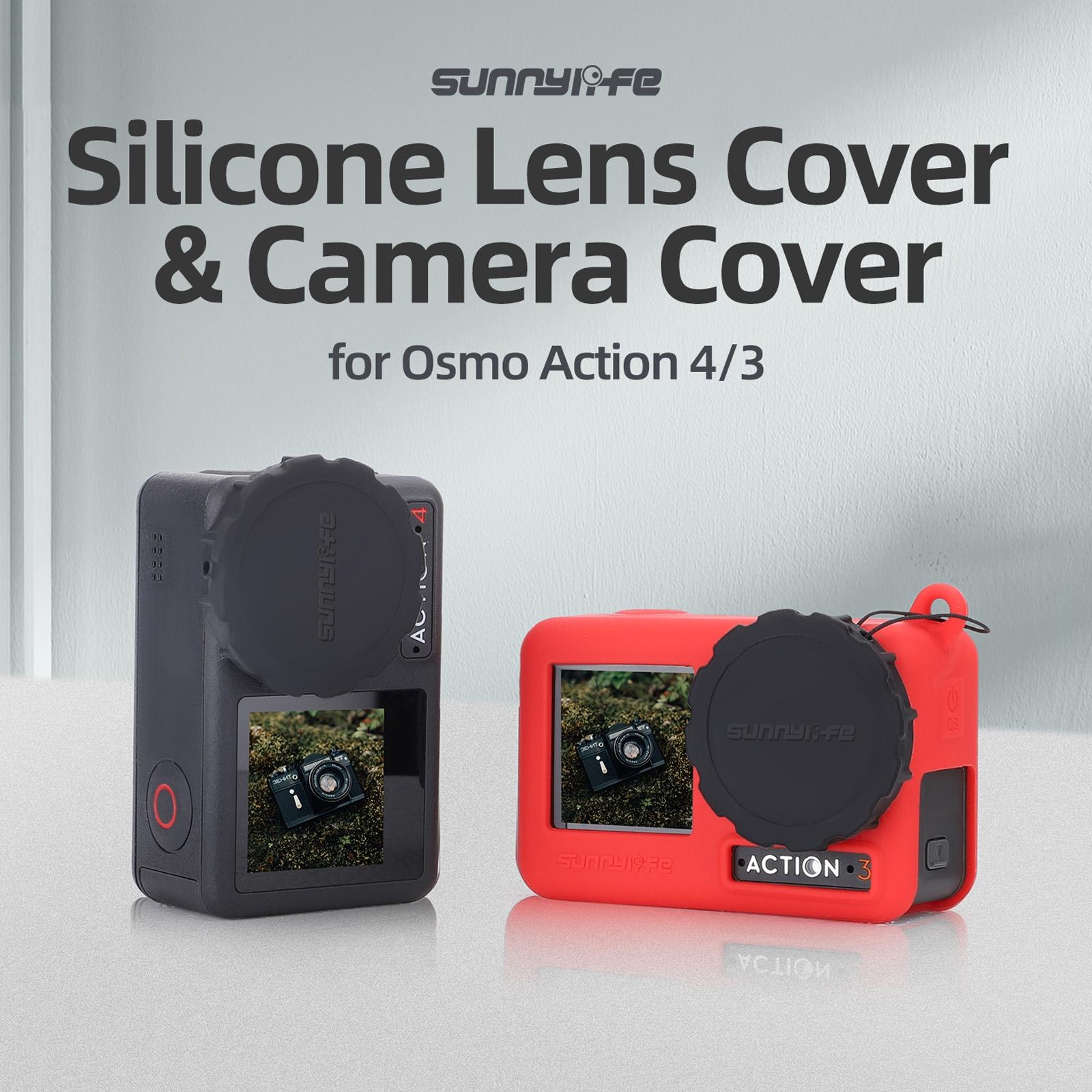 2-pack Camera Lens Cap for Dji Action 3 / 4 - Scratch Resistant 4