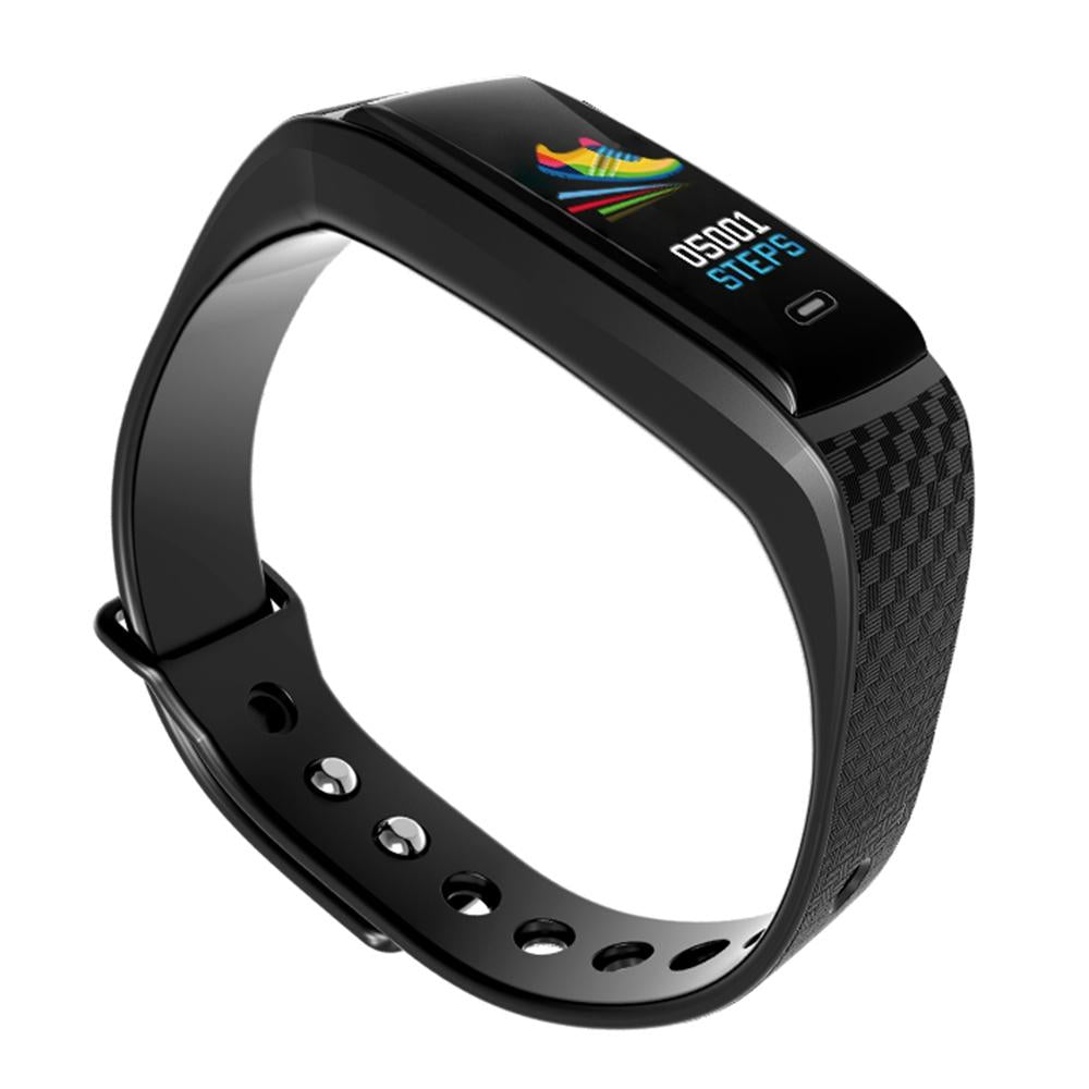 Smart Bracelet With Call Reminder Heart Rate & Sleep Monitoring - Ip67 Waterproof - Black 10