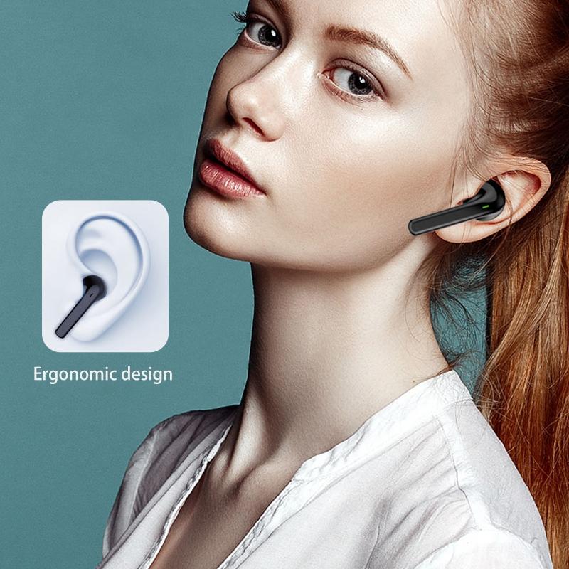 Wireless Sports Headset with Charging Case - T26 Tws Bluetooth V5.0 - Black 7