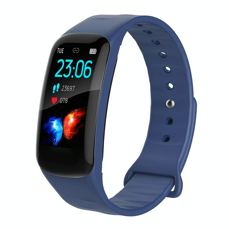 Waterproof Smart Bracelet With Step Heart And Sleep Monitoring - Ip67 - Black 11