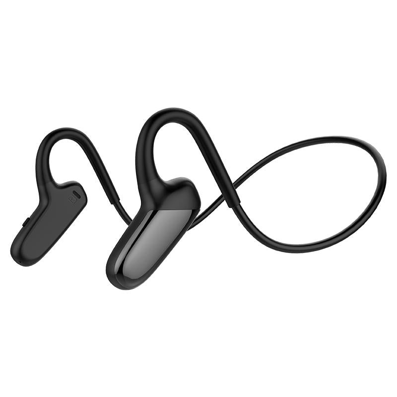 Waterproof Bone Conduction Bluetooth Earphones 5.0 for Sports - Black 6