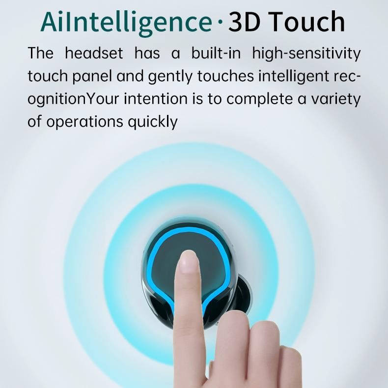 Wireless Bluetooth 5.0 Earphones with Digital Display and Flashlight 7