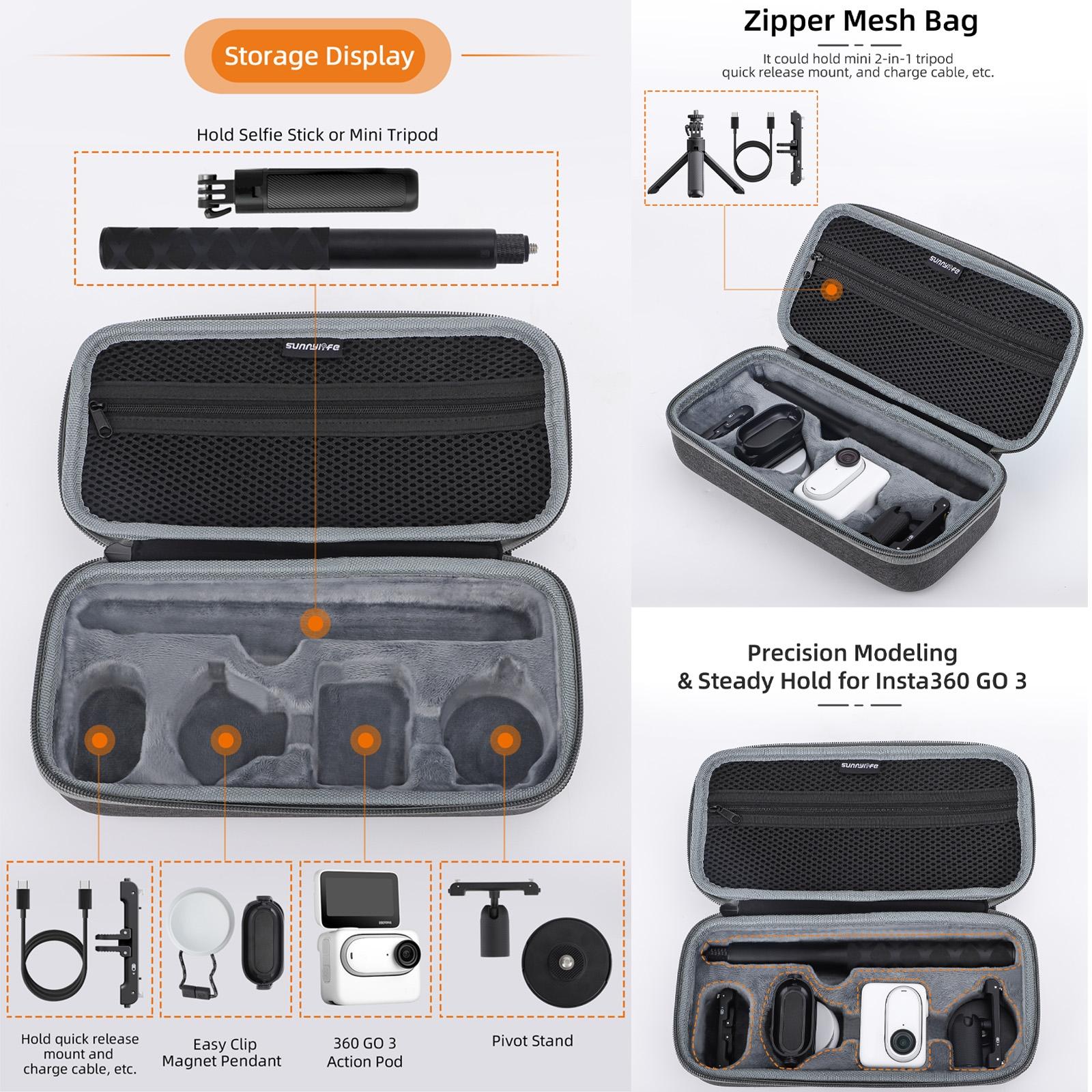 Insta360 Go 3 Camera Set with Storage Bag 5