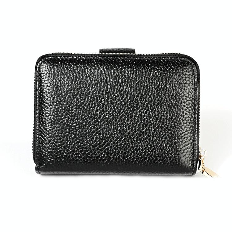 Men Anti-magnetic Leather Rfid Wallet - Black - Black 12