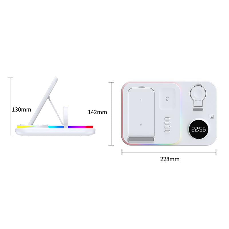 30W Wireless Charger Multifunctional - Black 3
