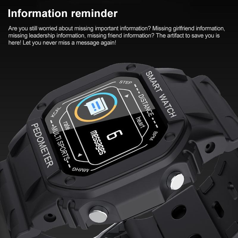 Health Monitor Smart Watch With Heart Rate And Blood Pressure 4