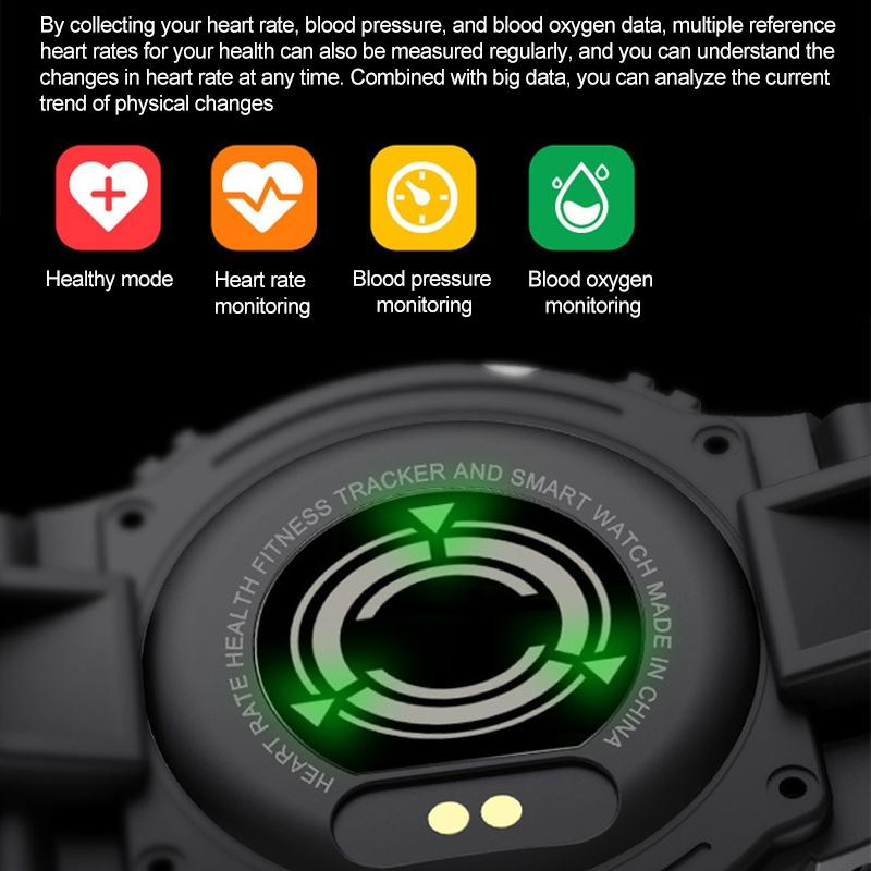 Health Monitor Smart Watch With Heart Rate And Blood Pressure 7