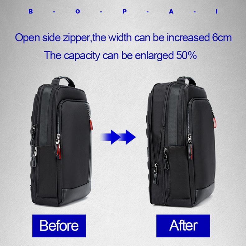 Large Capacity Business Laptop Backpack with Usb Port - Breathable & Stylish Black 30x15x44cm 5