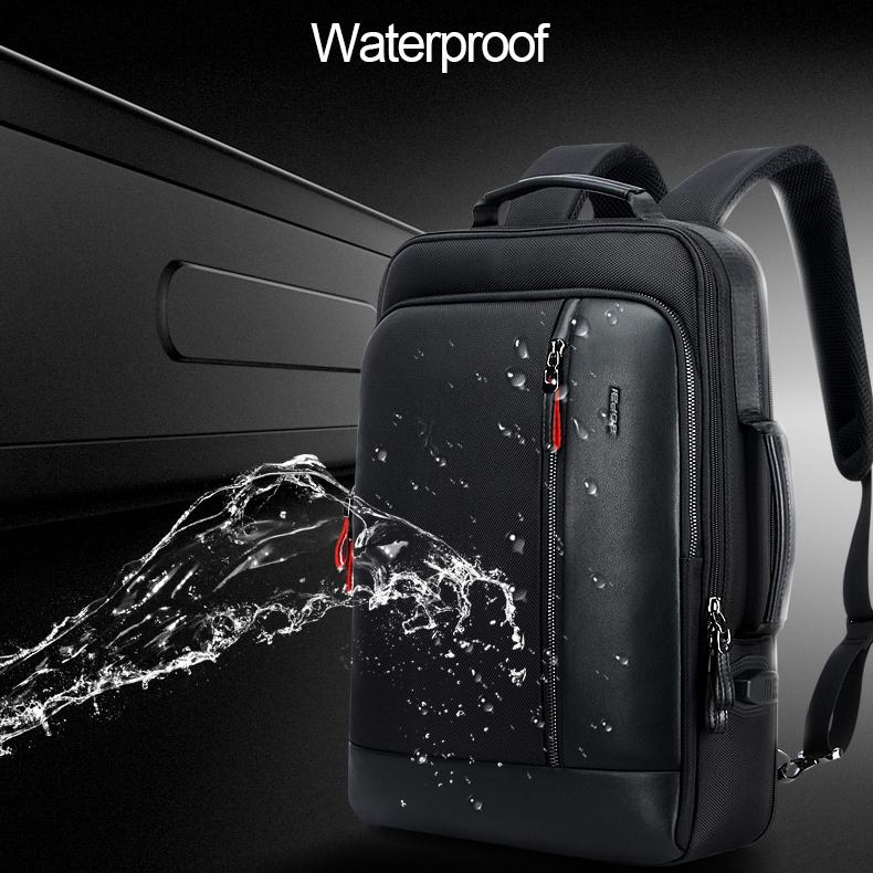 Large Capacity Business Laptop Backpack with Usb Port - Breathable & Stylish Black 30x15x44cm 6