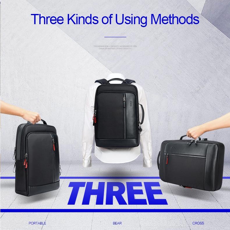 Large Capacity Business Laptop Backpack with Usb Port - Breathable & Stylish Black 30x15x44cm 9