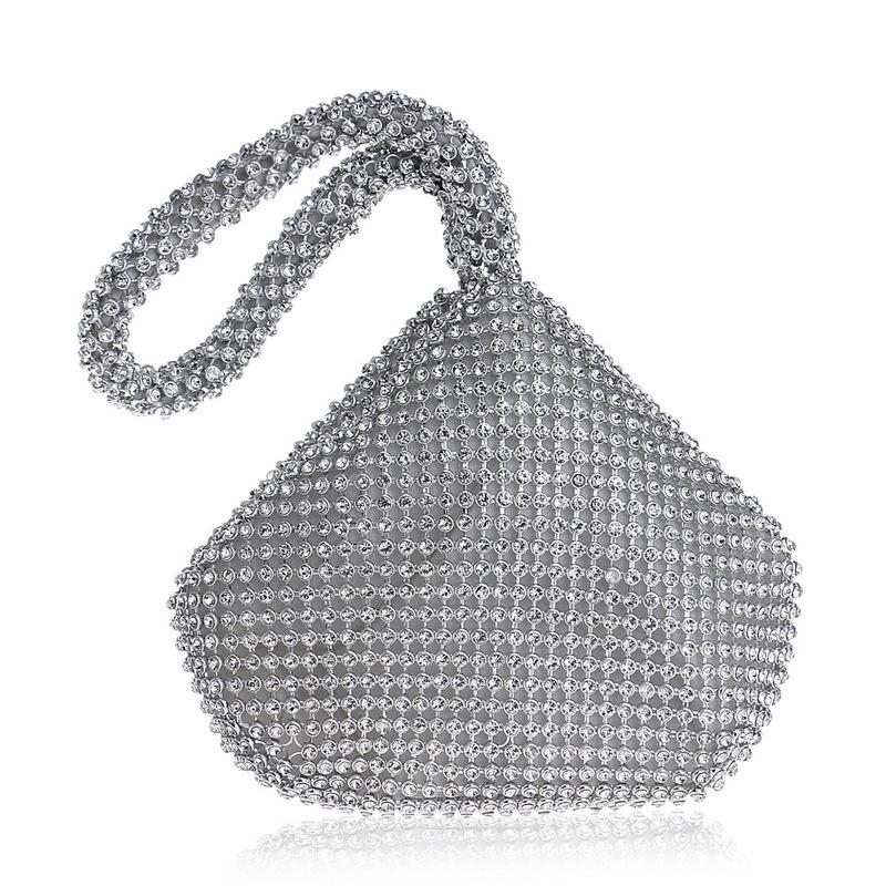 Diamond Handbag for Fashion Banquets and Parties - Black 3