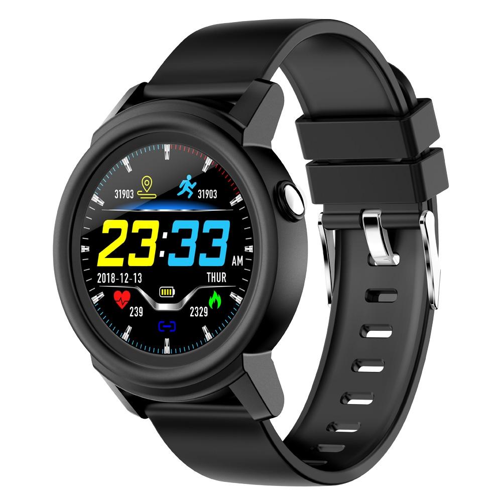 Smart Bracelet With Call Reminder Heart Rate & Sleep Monitoring - Black 3