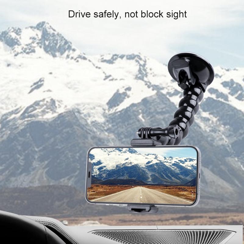 Flexible Suction Cup Mount with Extended Jaws 6