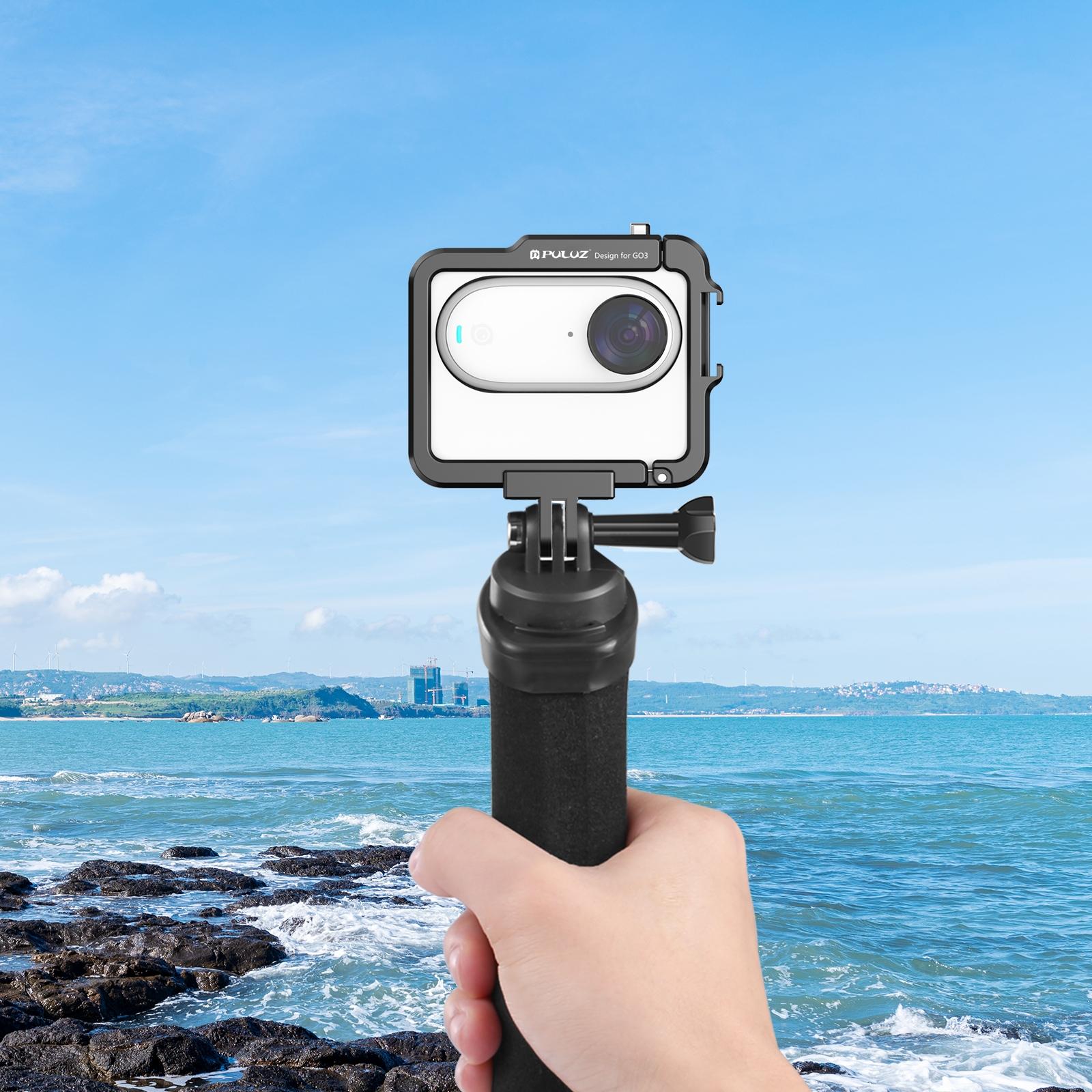 Aluminum Alloy Protective Frame for Insta360 Go 3 Camera with Battery Case 11