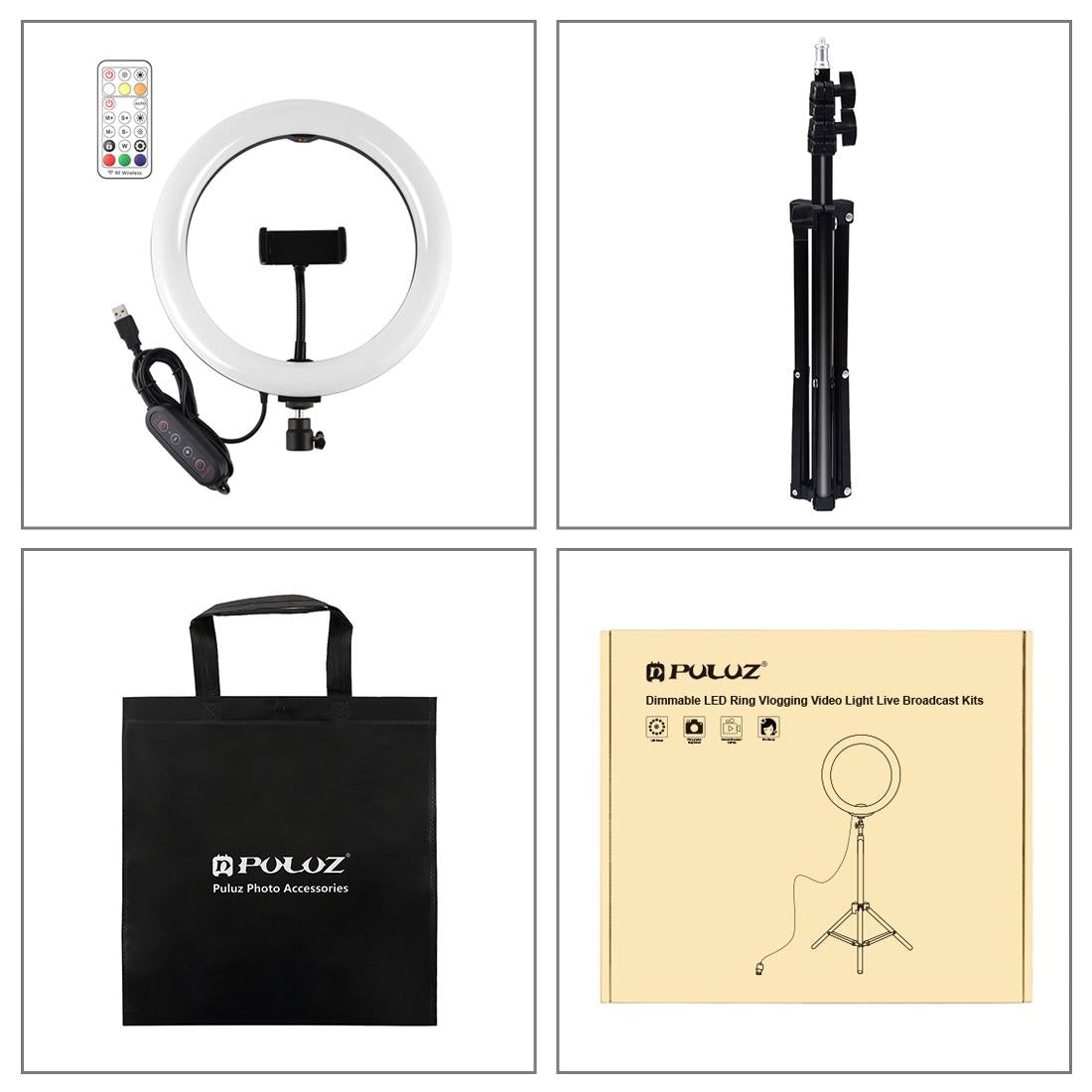10.2 Marquee Led Beauty Light with Tripod and Remote Control 4