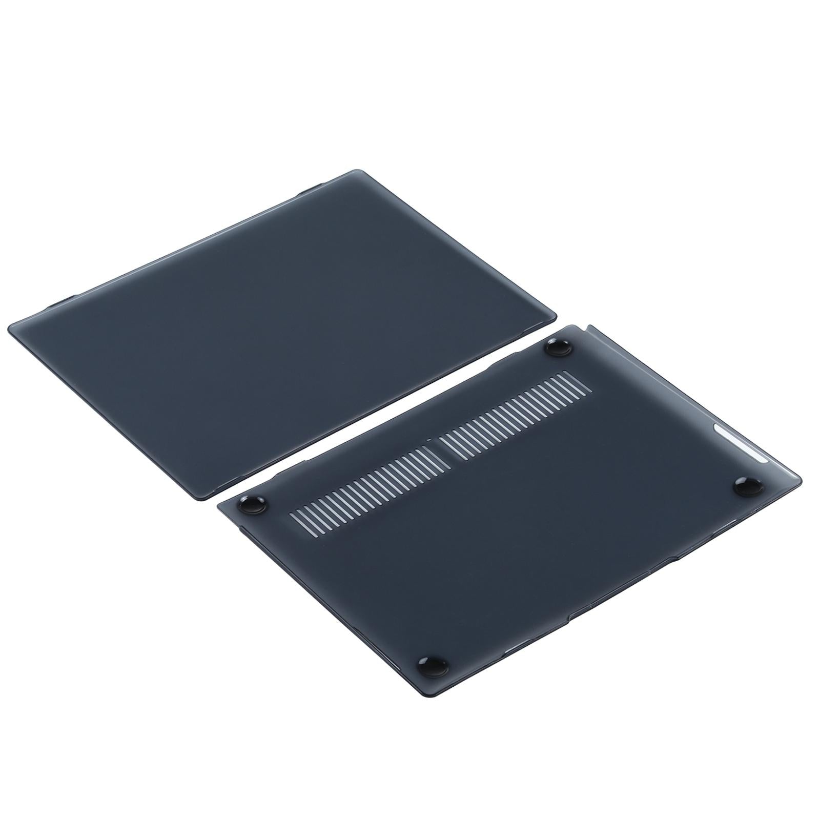Frosted Shockproof Laptop Case - Protective - Black 13
