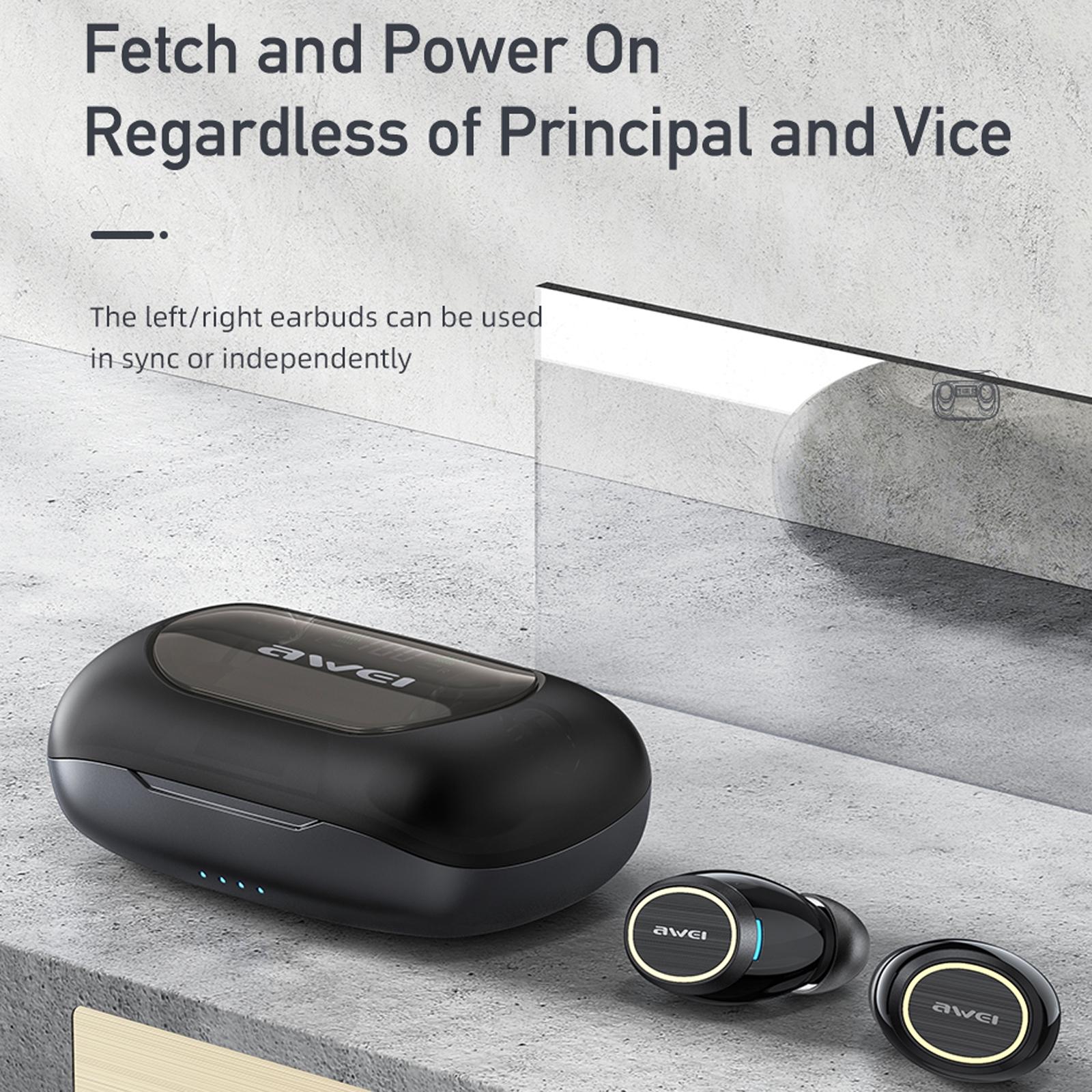 Wireless Active Noise Reduction Earphones - Black 8