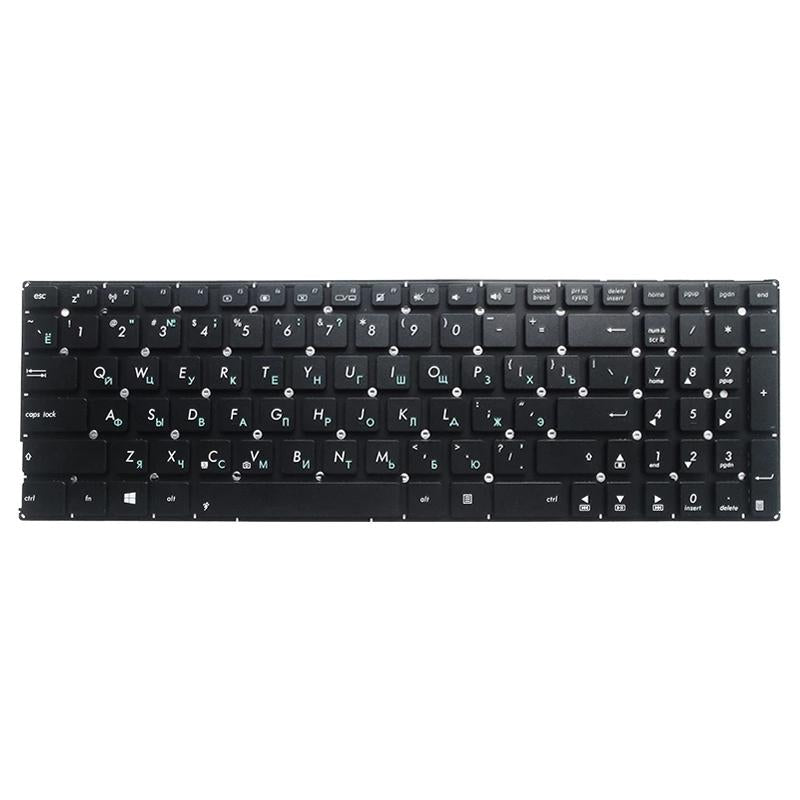 Russian Keyboard for Asus X556 Series - Black - Black 7