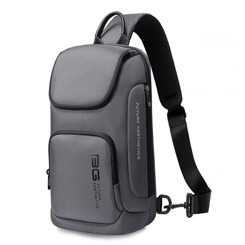 Waterproof Anti Theft Crossbody Chest Bag For Men 34 X 17.5 X 11Cm - Black 13