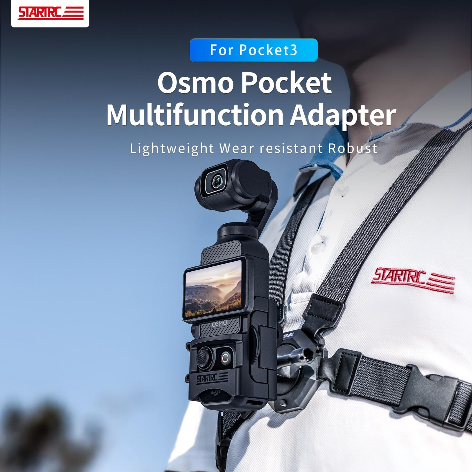 Universal Expansion Bracket for Dji Pocket 3 - Multifunctional Mount 3