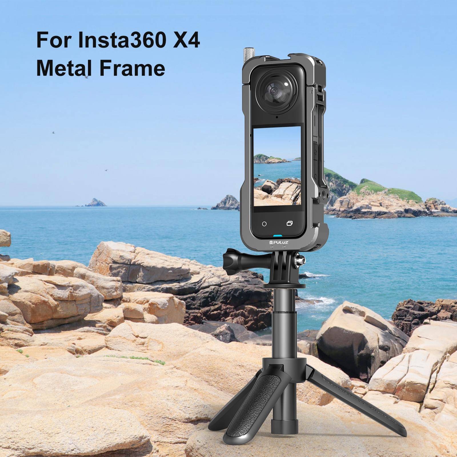 X4 Rig Housing Frame with Lens Cover for Insta360 3
