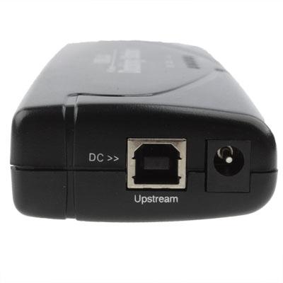 8-Port Usb 2.0 Docking Station With Multiple Ports Black - Black 6