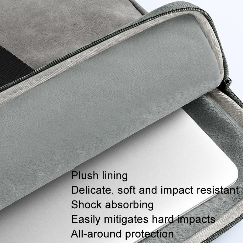 14 Inch Portable Business Travel Bag for Notebooks - Dark Gray - 15 Inch 5