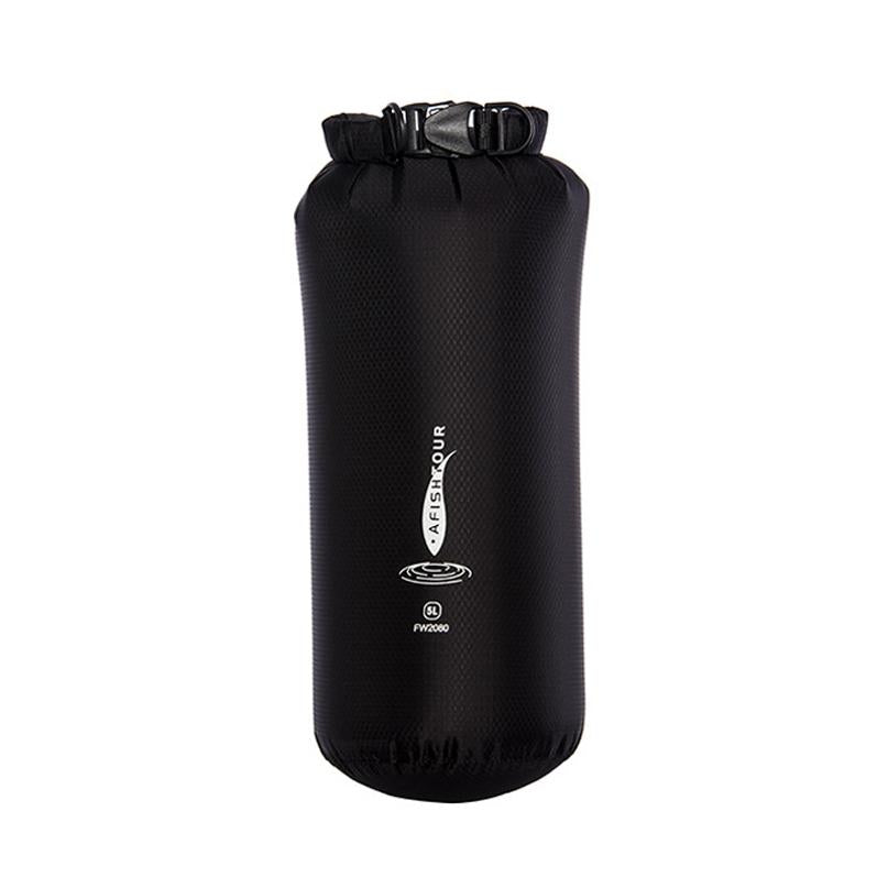 5L Multi Function Outdoor Storage Bag Waterproof Lightweight - Black 9