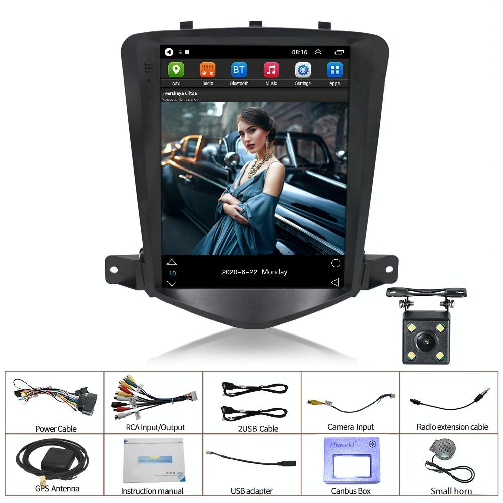 9.7 Inch Navigation System For Chevy Cruze - Standard + 4 Camera - 2 + 32G Standard + 4 Light Camera 3