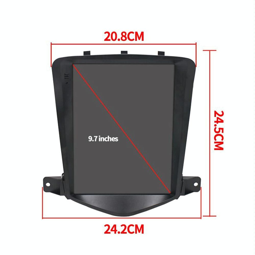 9.7 Inch Navigation System For Chevy Cruze - Standard + 4 Camera - 2 + 32G Standard + 4 Light Camera 4