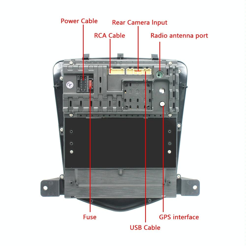 9.7 Inch Navigation System For Chevy Cruze - Standard + 4 Camera - 2 + 32G Standard + 4 Light Camera 5