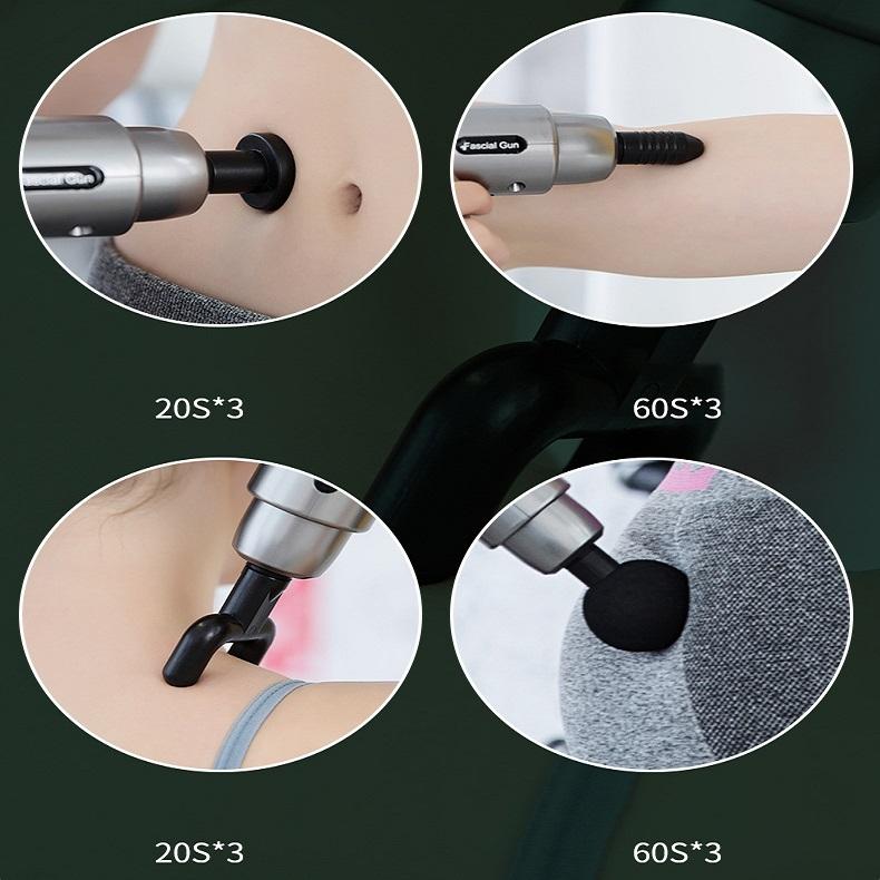 Portable Electric Muscle Massager - Mini Size - Dark Night Black 5