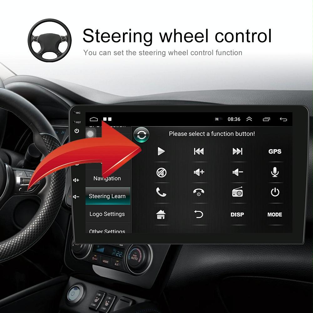 Universal Dual-Spindle Car Navigator With Central Control Screen - Standard + Ahd Camera 5