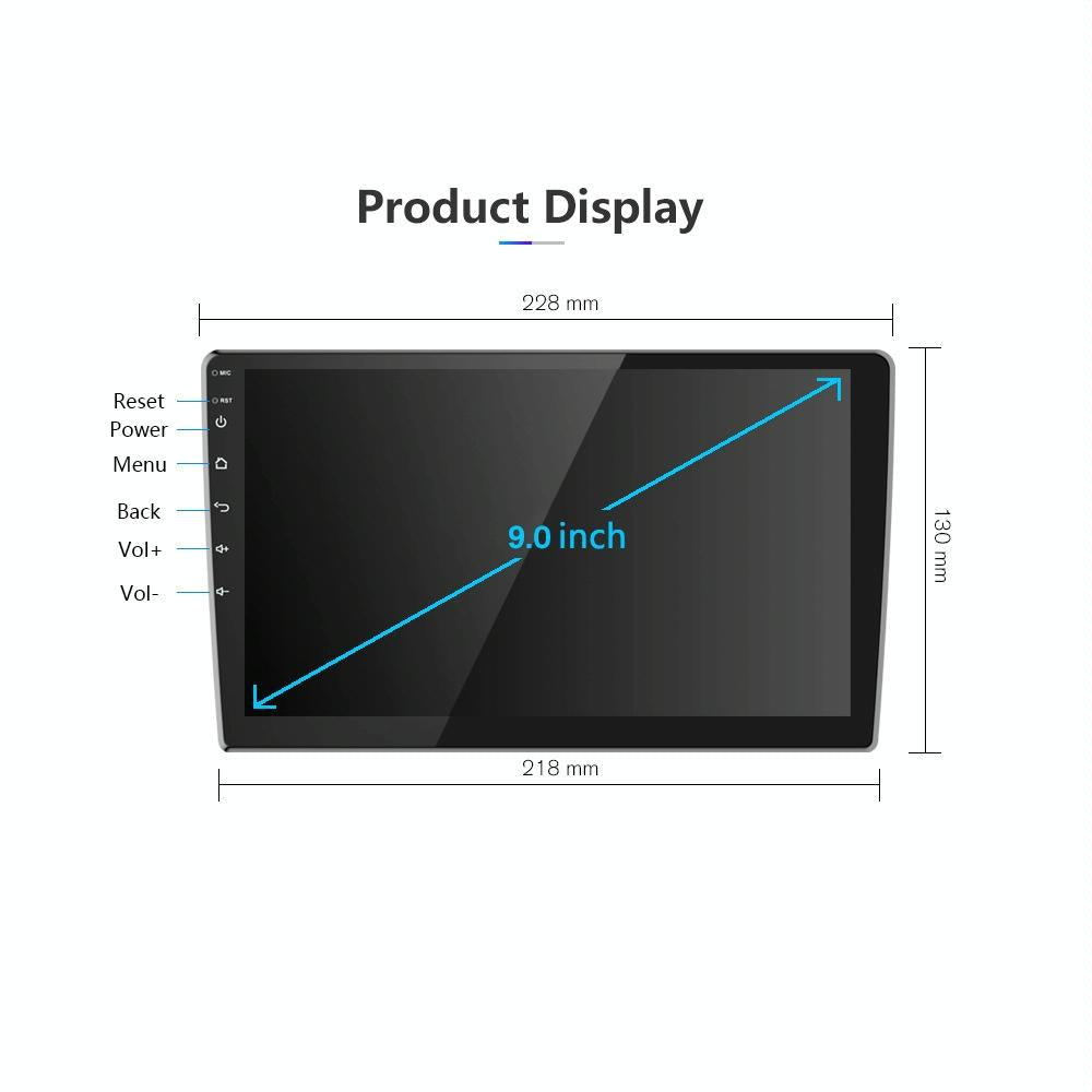 Universal Dual-Spindle Car Navigator With Central Control Screen - Standard + Ahd Camera 8