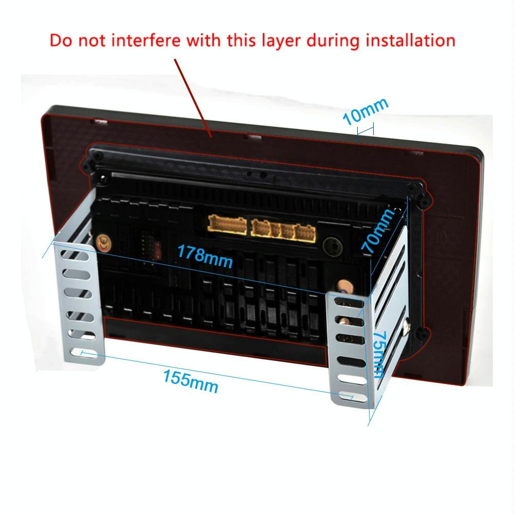 Universal Dual-Spindle Car Navigator With Central Control Screen - Standard + Ahd Camera 10