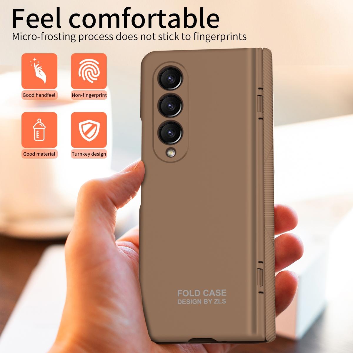 For Samsung Galaxy Z Fold4 5G Foldable Phone Case With Pen And Stylus - Black 3