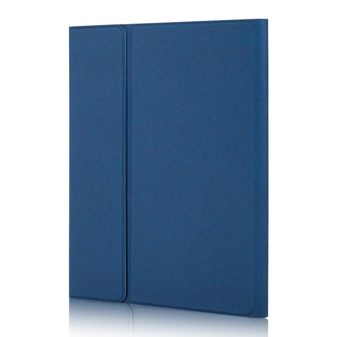 Bluetooth Keyboard Tablet Case For Ipad Pro 11 - Detachable Touch Leather Holder Pen Slot - Blue 14